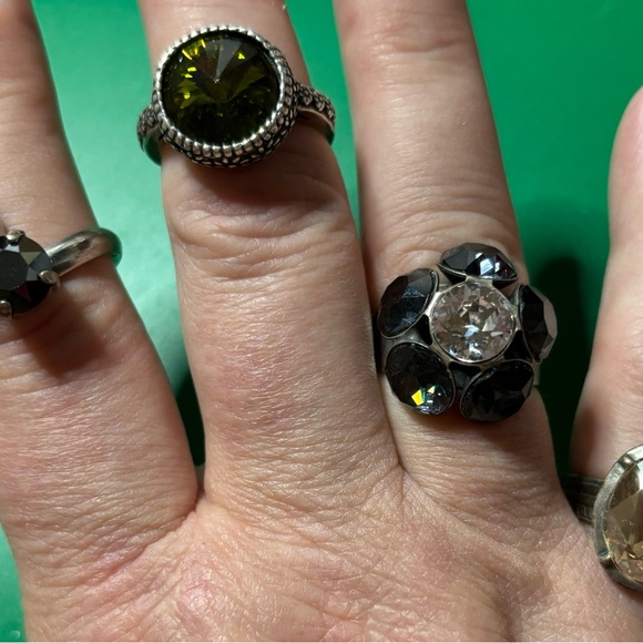 Lot of 8 adjustable women's rings! - Picture 4 of 5